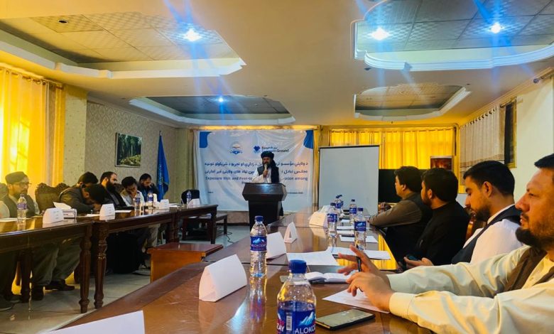 Three-day meeting among civil society organizations from Balkh, Nangarhar, and Kandahar held in Kabul.